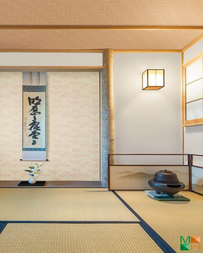  Giấy dán tường Nhật Bản phòng khách hiện đại P179_01_6409_6410_6598