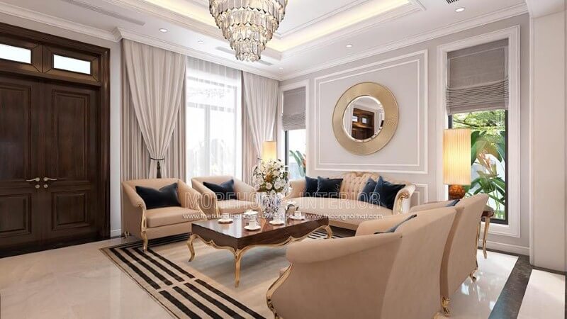 Sofa tân cổ điển Sofa tân cổ điển