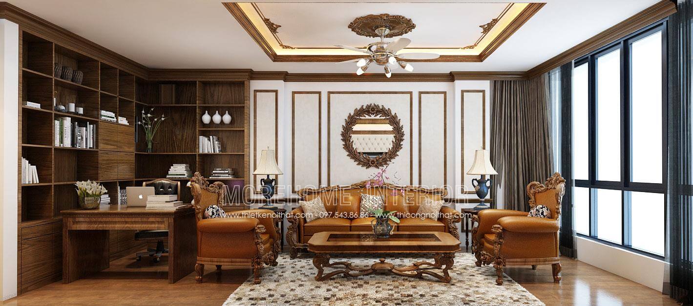 Sofa tân cổ điển Sofa tân cổ điển