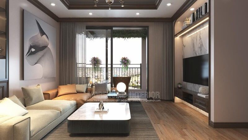 Sunshine Riverside Tây Hồ được thiết kế nội thất chung cư.